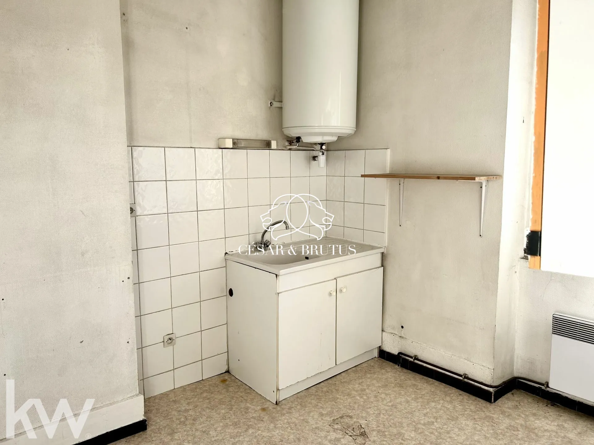 Studio lumineux de 41 m² à Lyon 9 avec potentiel de transformation en T2 