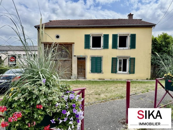 Maison individuelle à Héming avec grand jardin et potentiel de rénovation