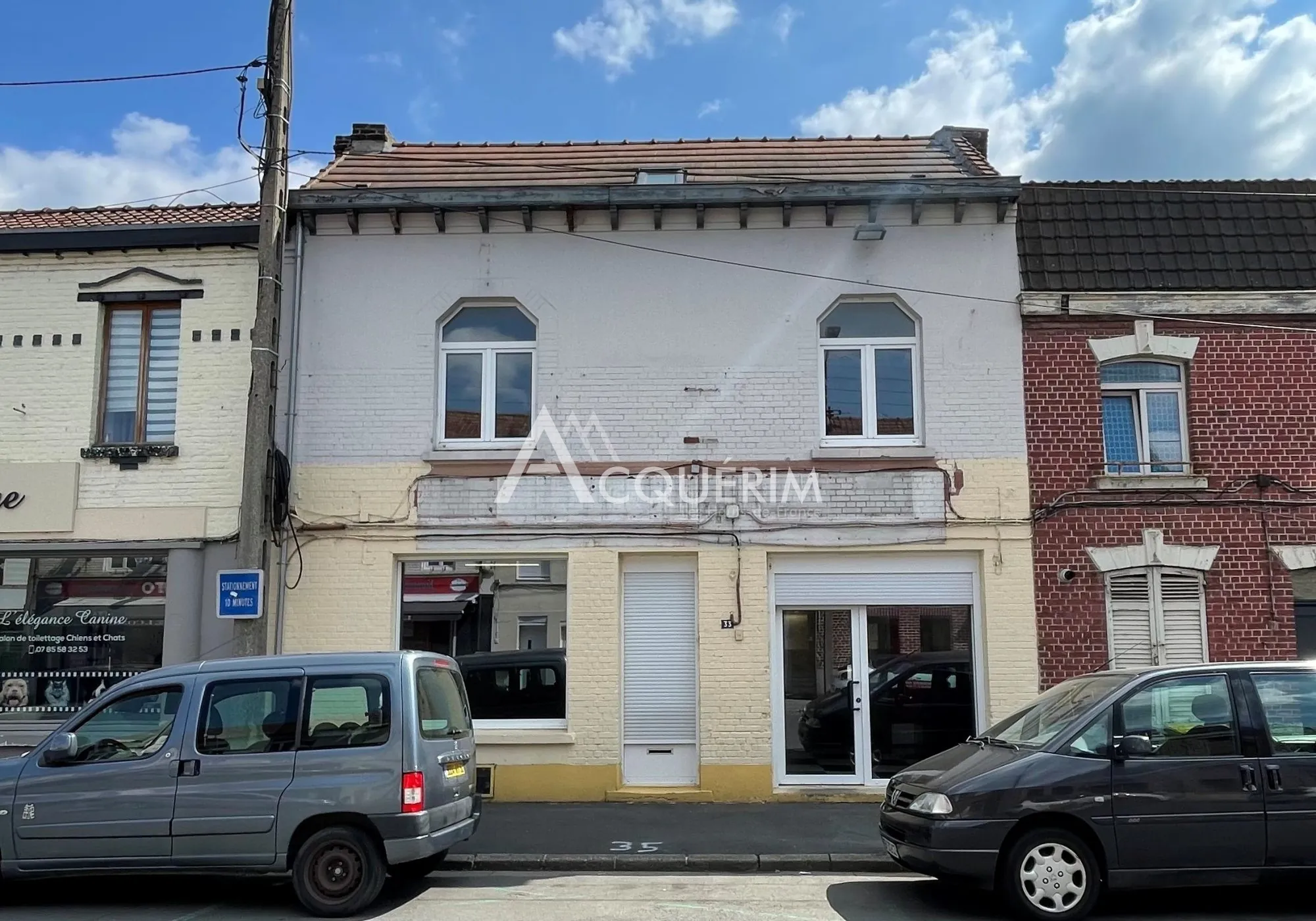 Immeuble de 120 m² à vendre à Carvin, idéal pour activité commerciale 