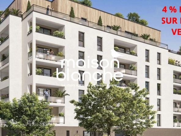 Appartement 4 pièces neuf à Laval Gare - Proposé à 199 900 €