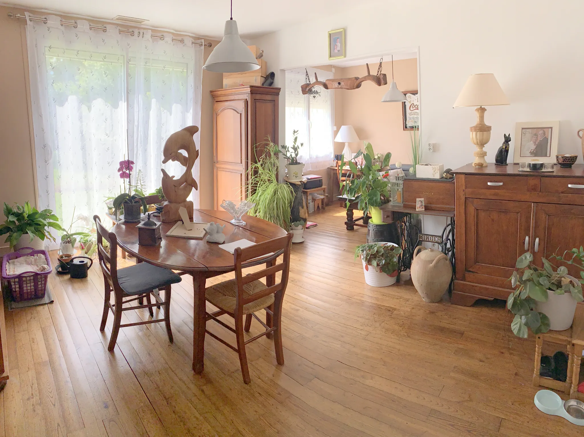 Maison de plain-pied à Aujac (17770) avec terrain de 4000 m² 