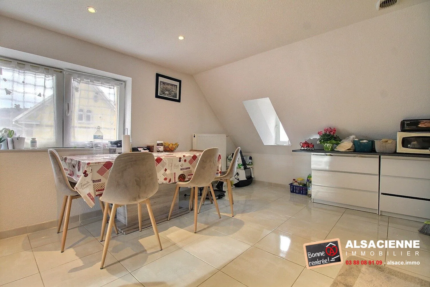 Bel appartement 3 pièces avec jardin à Barr proche nature et commerces 