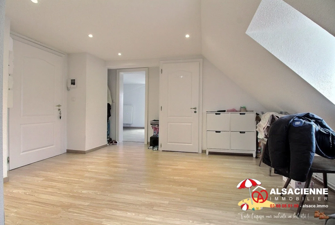 Bel appartement 3 pièces avec jardin à Barr proche nature et commerces 