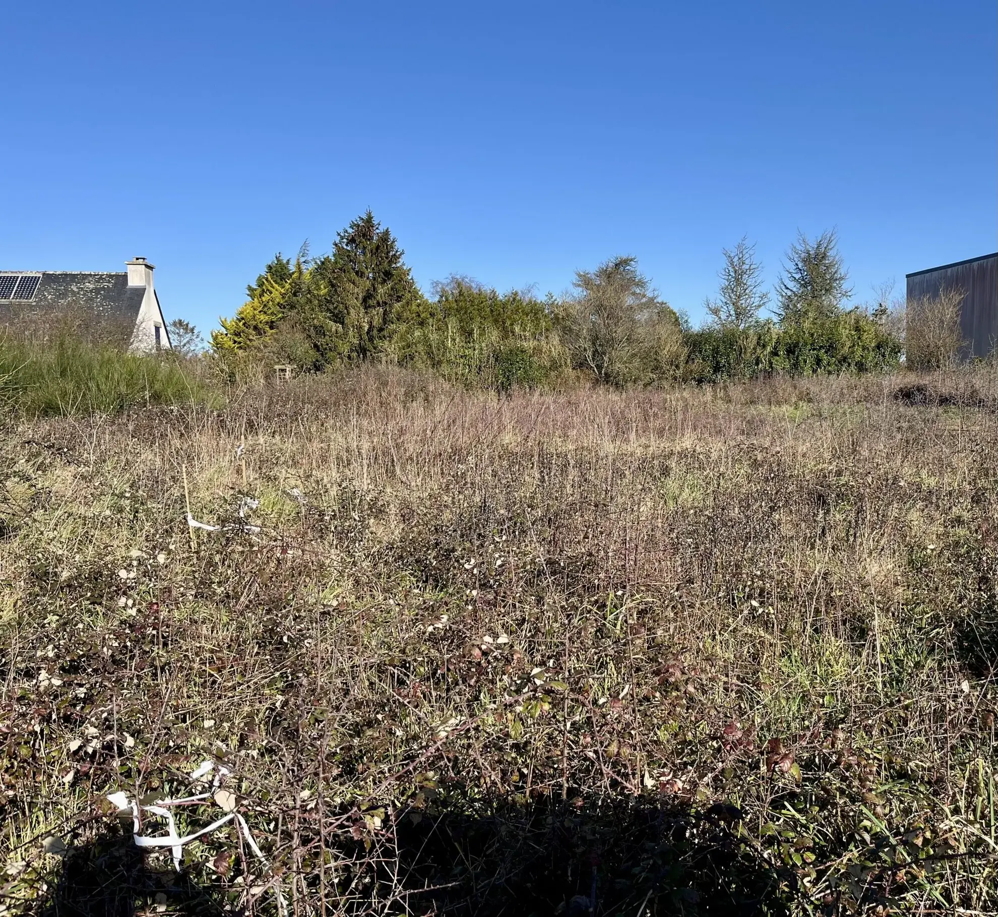 Terrain constructible en centre-bourg à Billiers (56190) - A saisir 