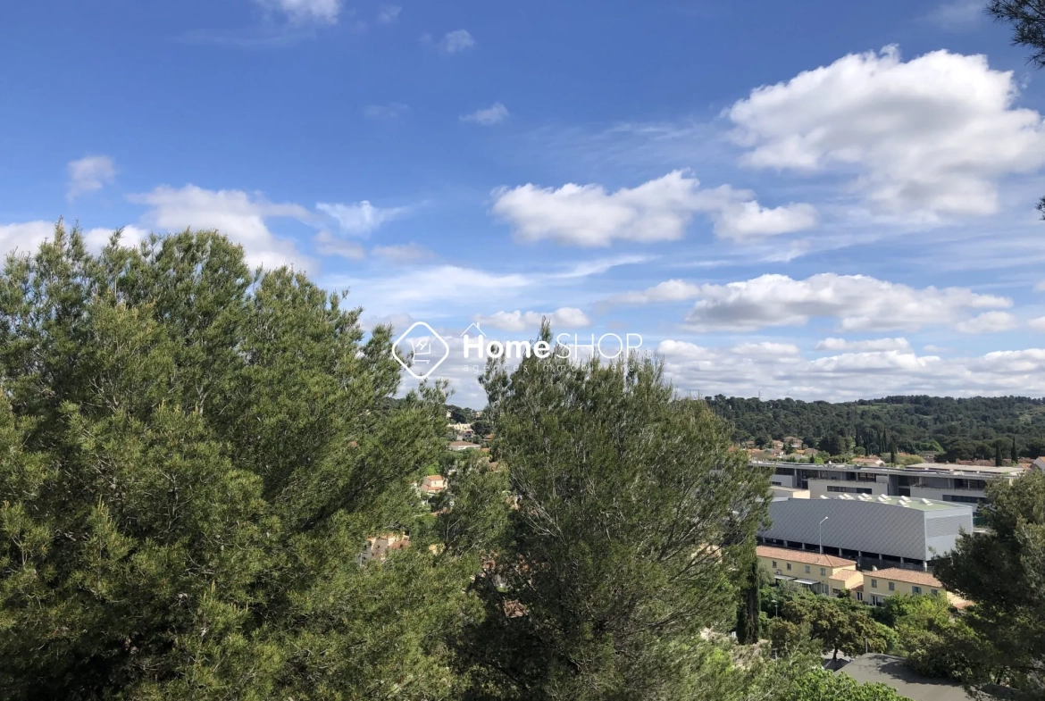 Appartement 3/4 pièces à vendre de 72 m² à Septèmes-les-Vallons, vue dégagée et luminosité 