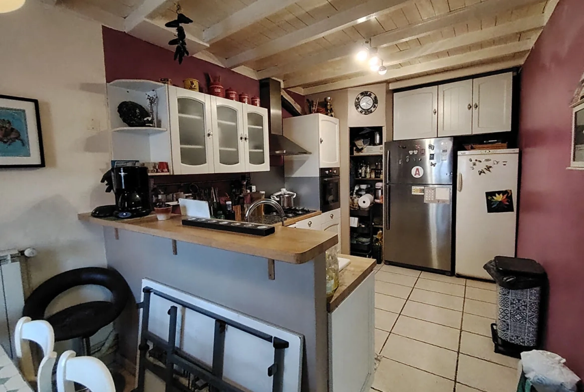 Maison de village à vendre à Diémoz - 85 m² avec Terrain de 297 m² 