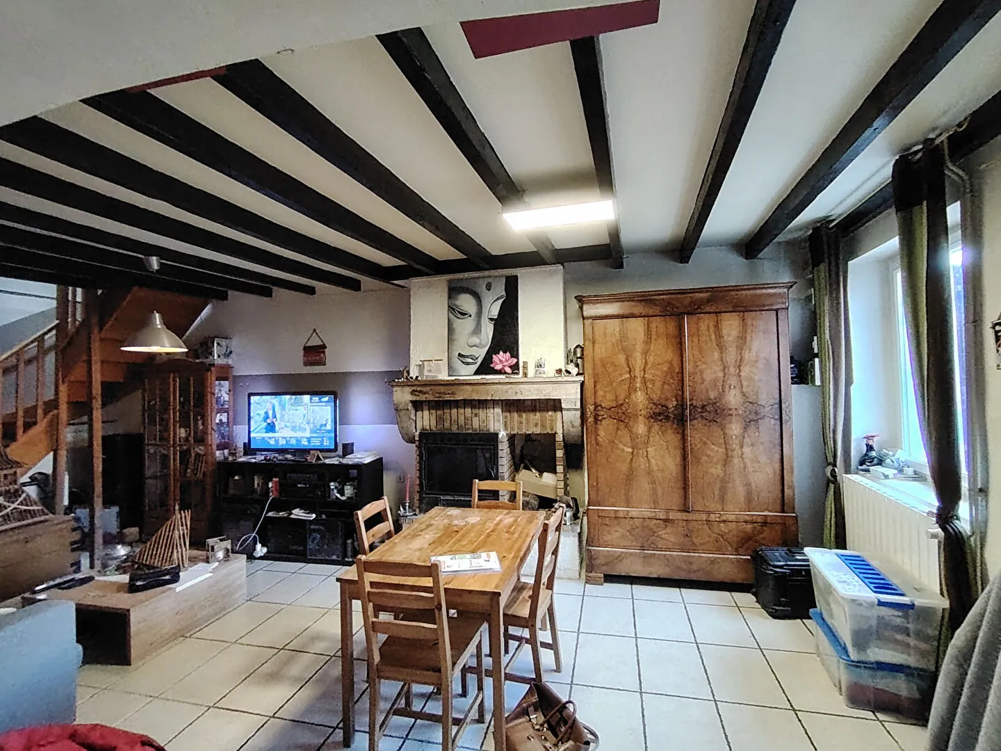 Maison de village à vendre à Diémoz - 85 m² avec Terrain de 297 m² 