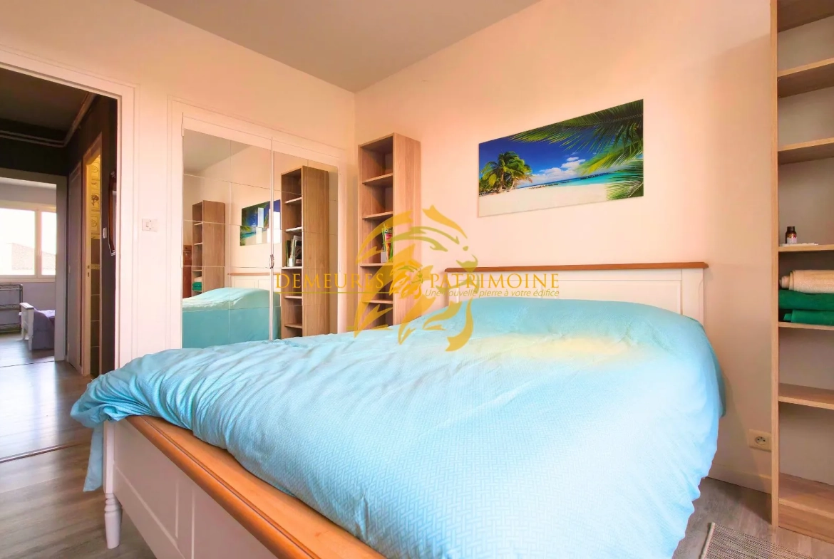 Appartement Meublé T3 de 73 m² avec Balcon et Garage à Soyaux 