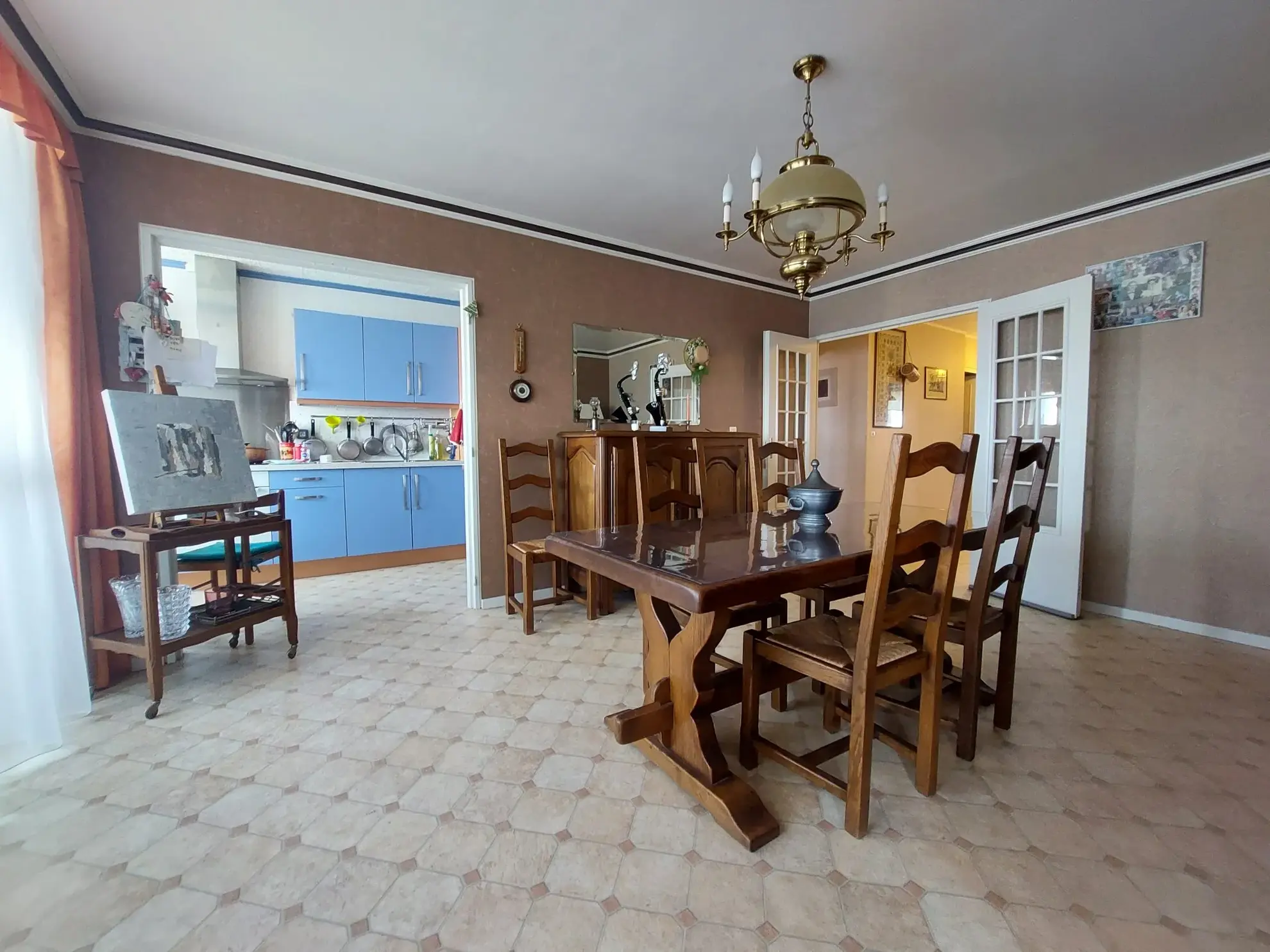 Appartement 4 chambres avec vue exceptionnelle à Tourcoing - Dernier étage, parking et cave 