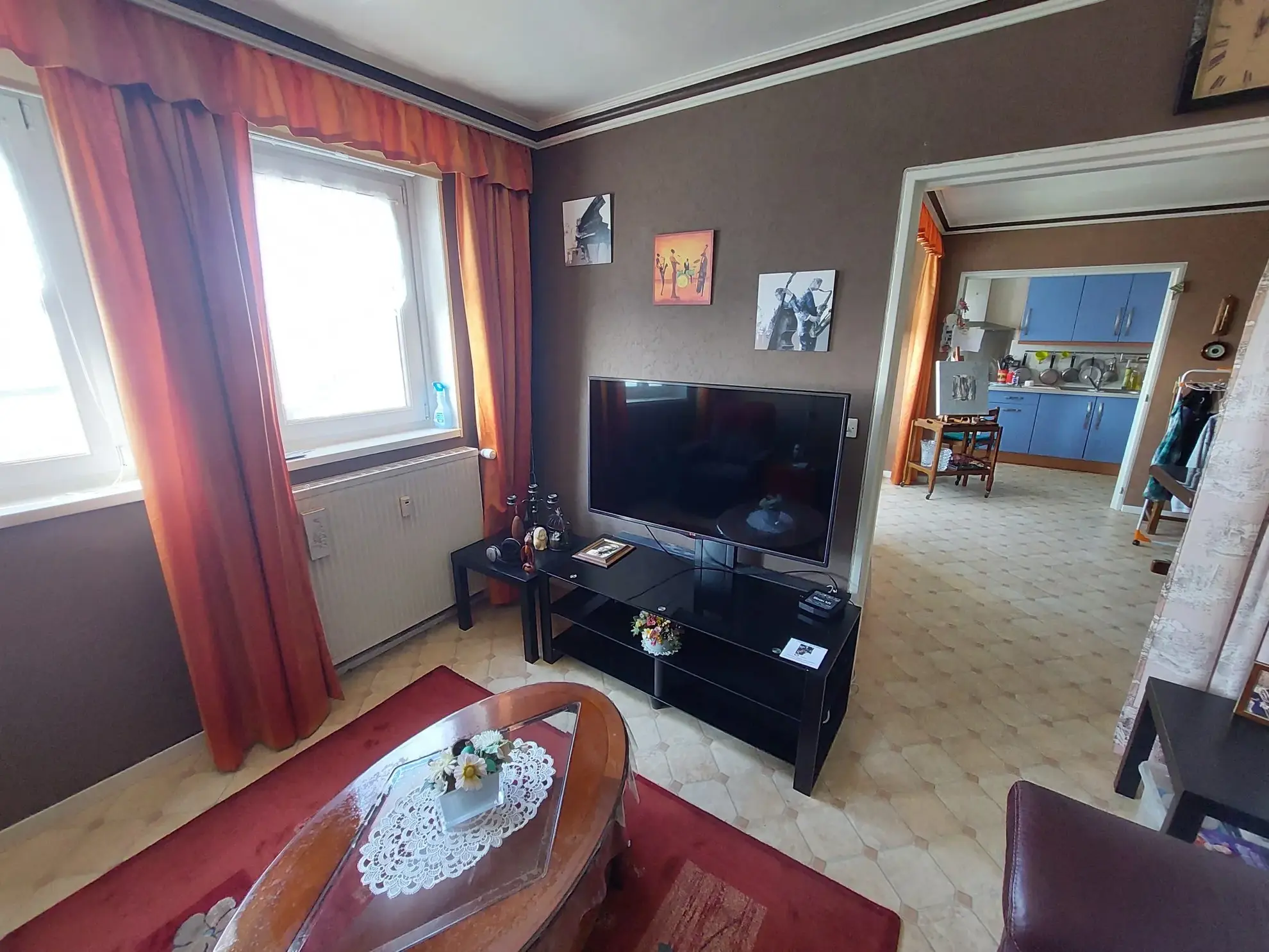 Appartement 4 chambres avec vue exceptionnelle à Tourcoing - Dernier étage, parking et cave 