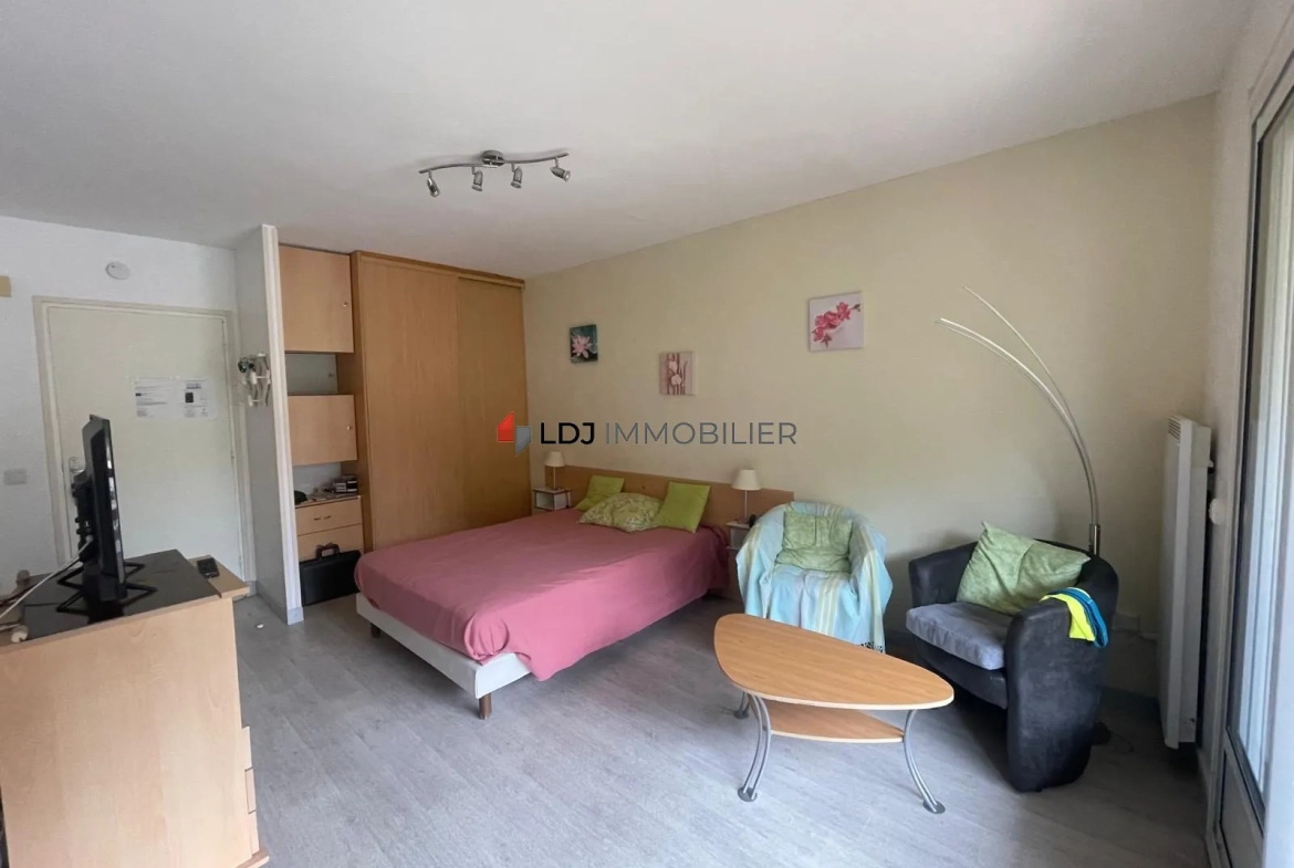 Studio meublé avec balcon et vue montagne à Amélie-les-Bains-Palalda 