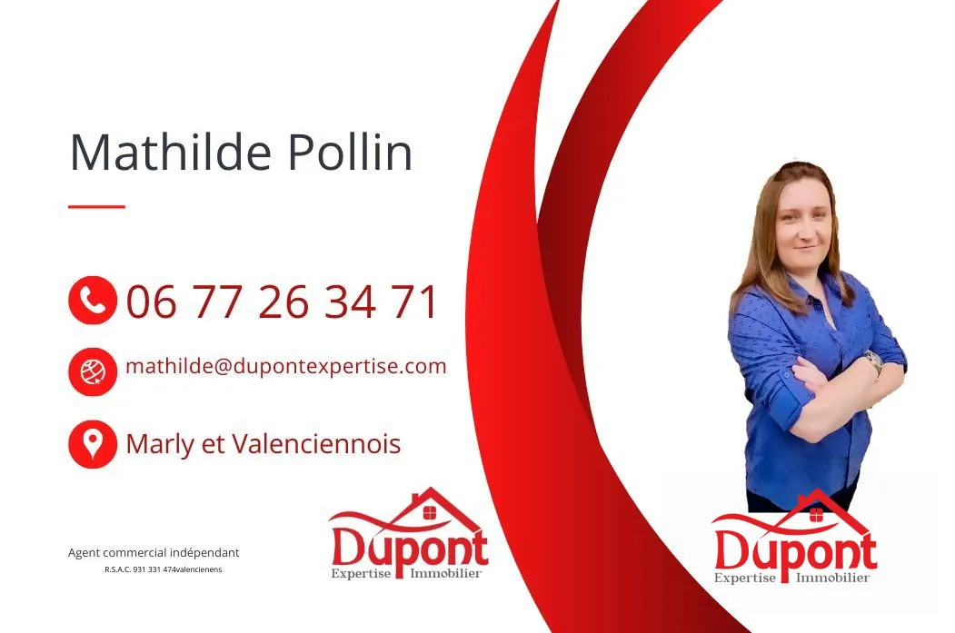 Maison à Fresnes-sur-Escaut avec jardin, 3 chambres, à rénover 