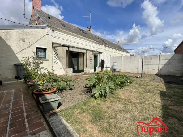 Longère à vendre à Beauvois-en-Cambrésis – Maison individuelle avec dépendances