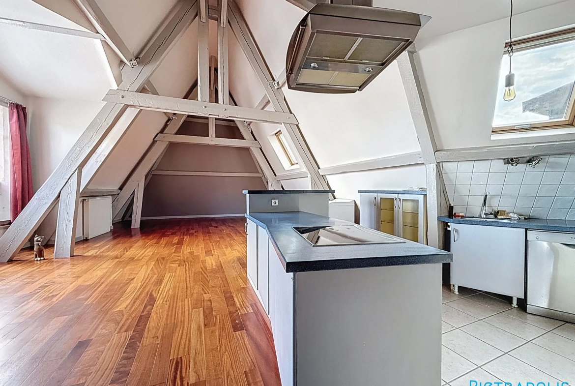 Appartement T4 lumineux de 107m² à Tarare, idéalement situé 