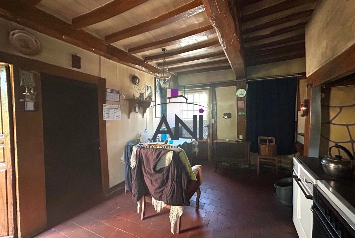 Longère à rénover à Fontaine Le Dun-Doudeville - 80 m², 1756 m² de terrain 