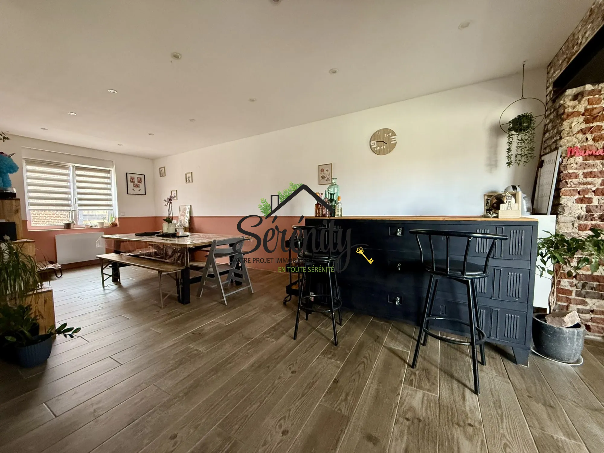 Maison individuelle 110 m² avec jardin proche autoroute à Paillencourt 