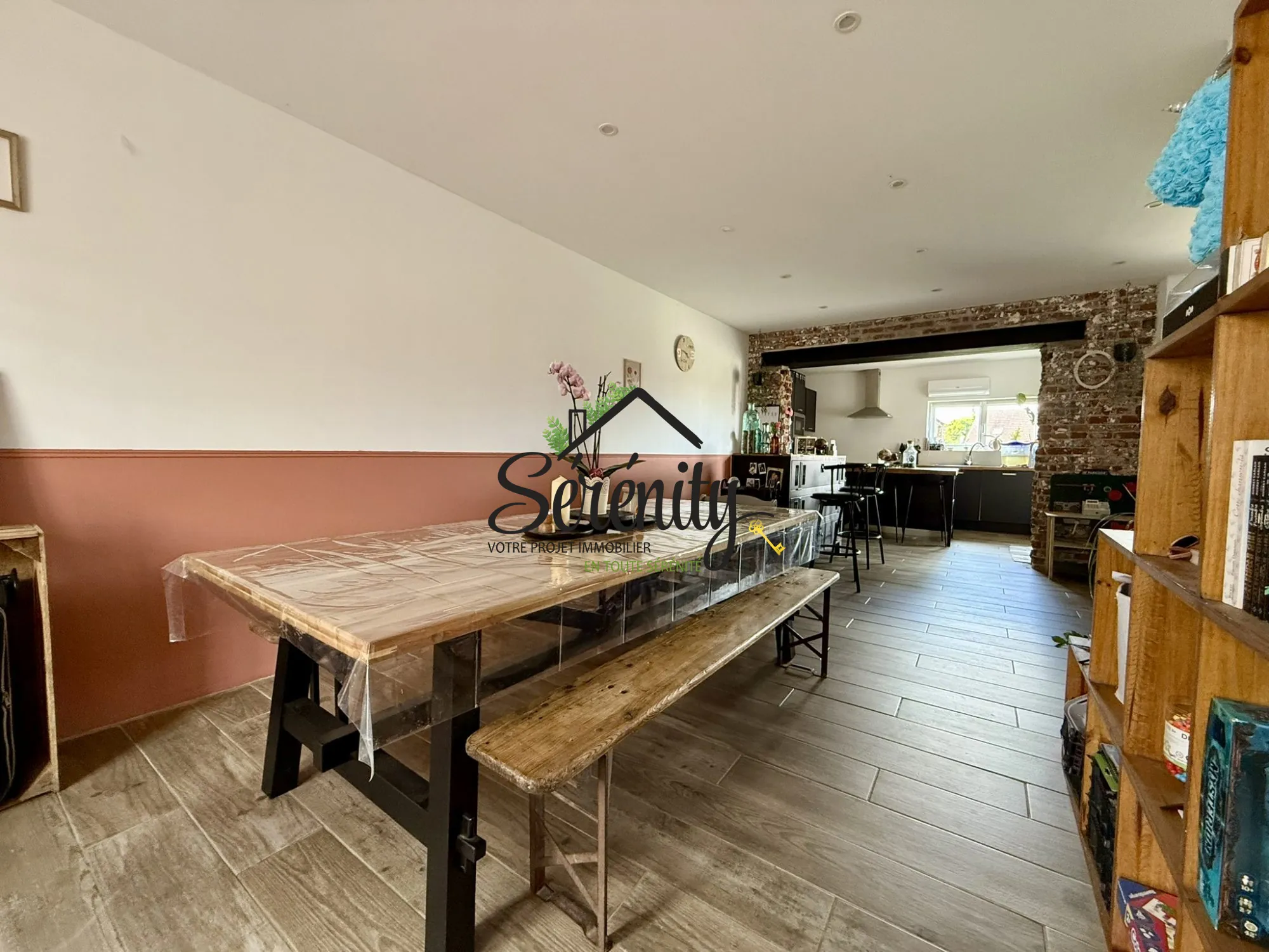 Maison individuelle 110 m² avec jardin proche autoroute à Paillencourt 