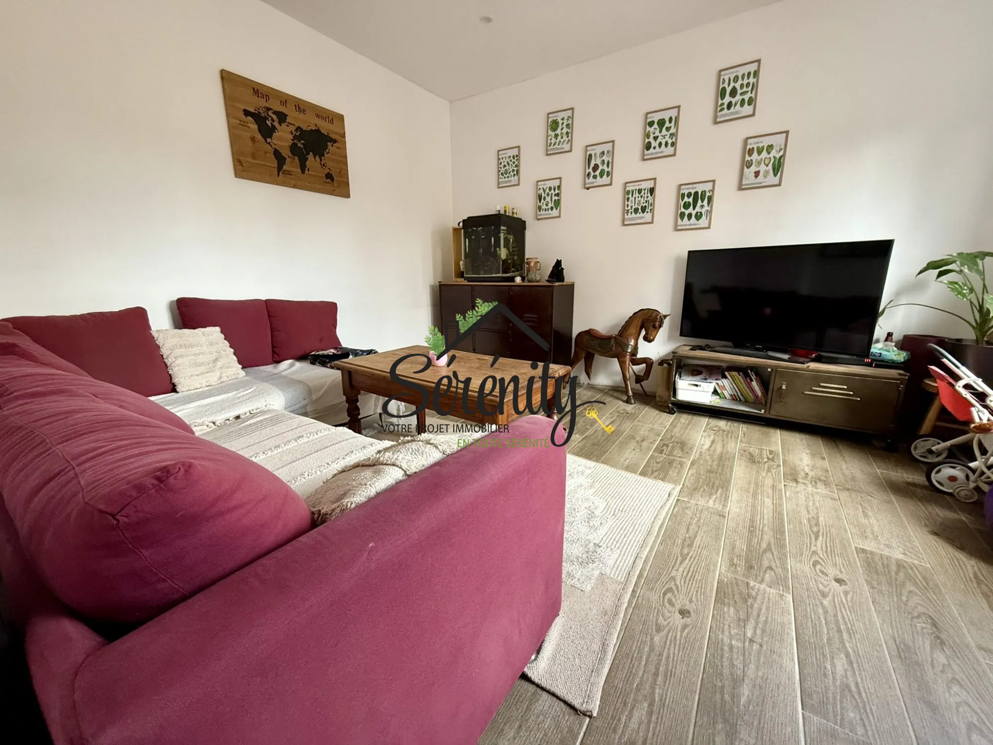 Maison individuelle 110 m² avec jardin proche autoroute à Paillencourt 