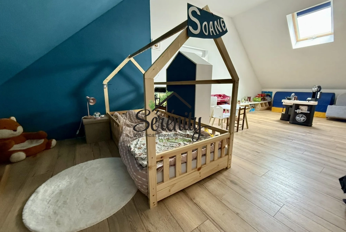 Maison individuelle 110 m² avec jardin proche autoroute à Paillencourt 