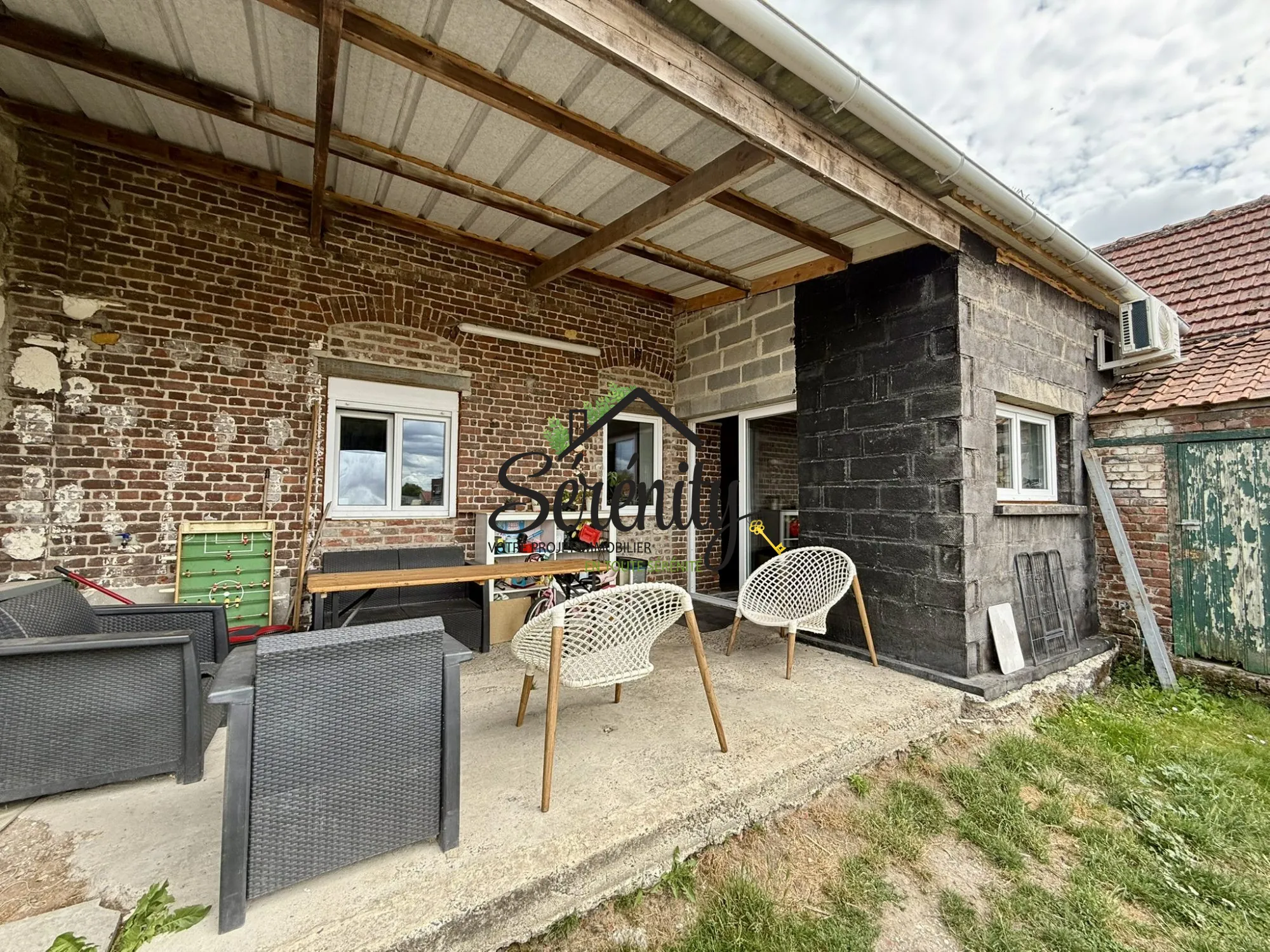 Maison individuelle 110 m² avec jardin proche autoroute à Paillencourt 