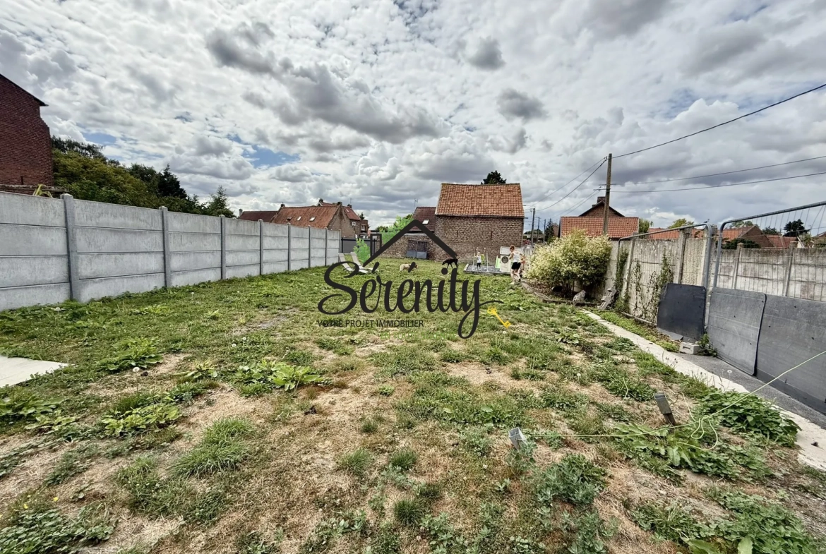 Maison individuelle 110 m² avec jardin proche autoroute à Paillencourt 