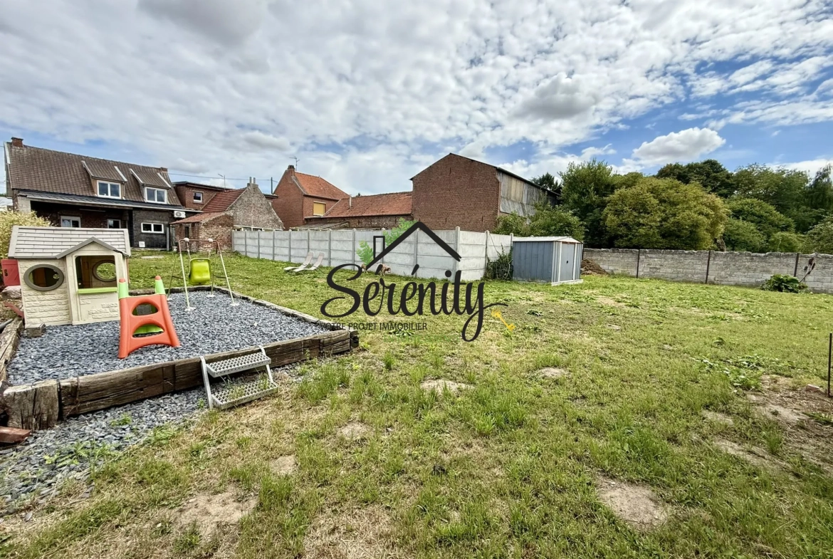 Maison individuelle 110 m² avec jardin proche autoroute à Paillencourt 