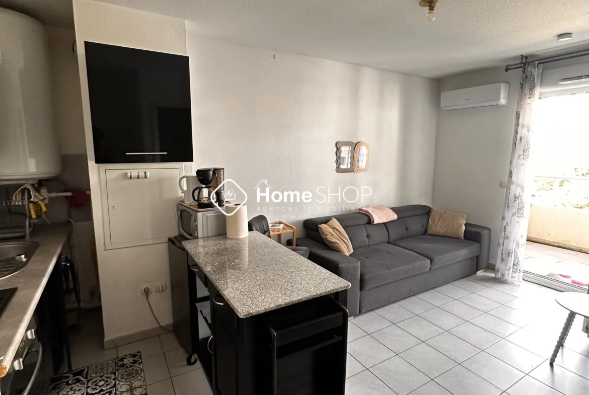 Appartement T2 avec terrasse à vendre à Marseille, La Calade 