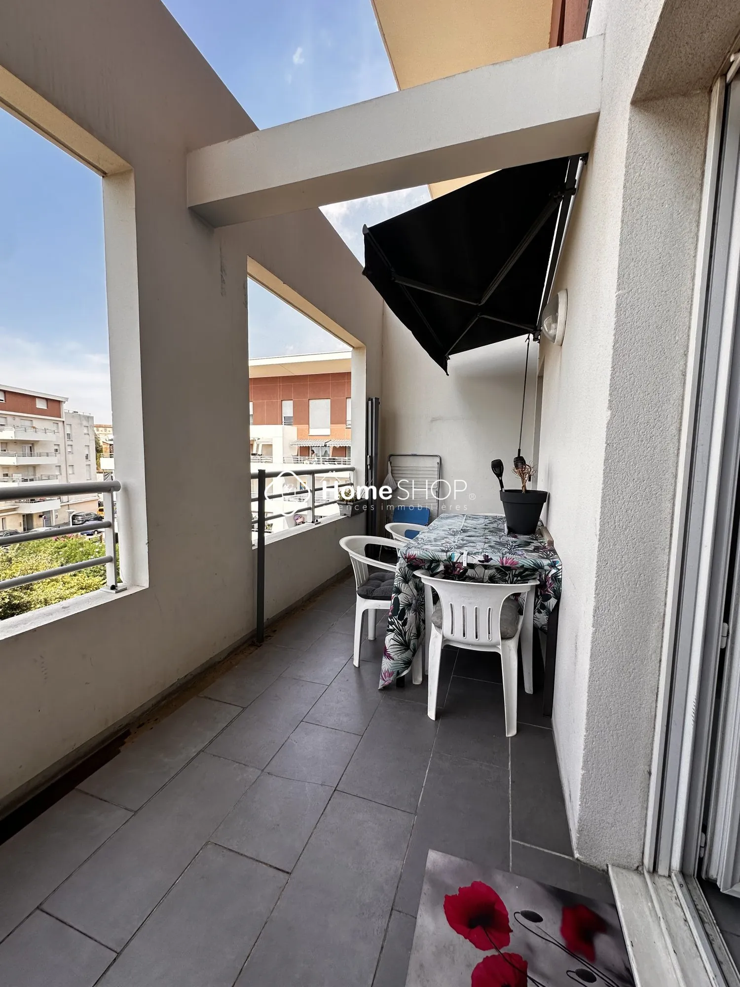 Appartement T2 avec terrasse à vendre à Marseille, La Calade 