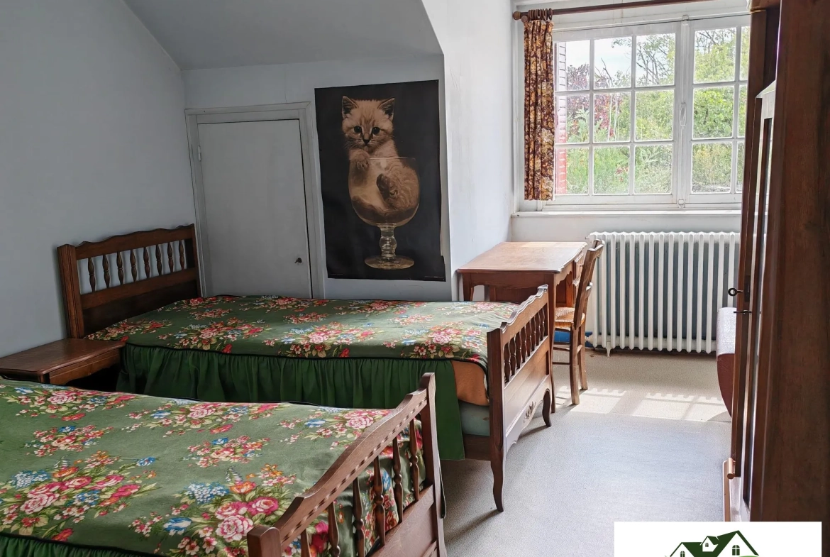 Maison de campagne spacieuse avec vue en Morvan près de Blismes 