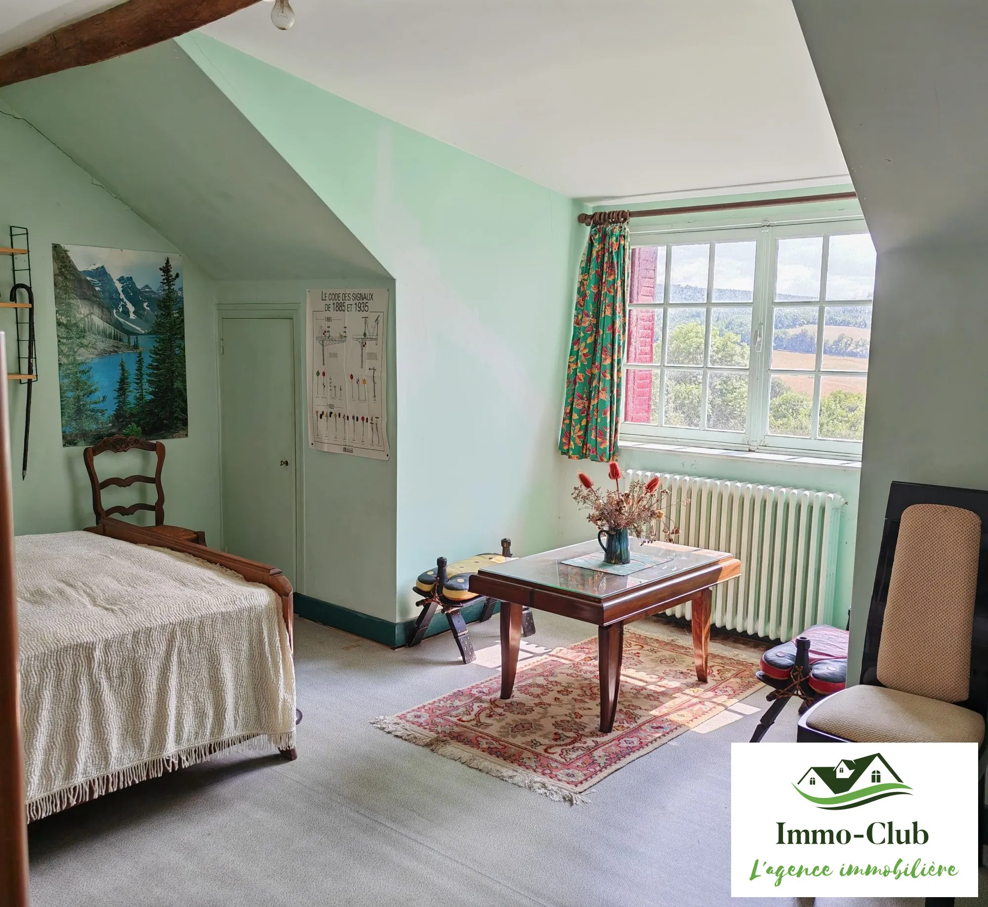 Maison de campagne spacieuse avec vue en Morvan près de Blismes 