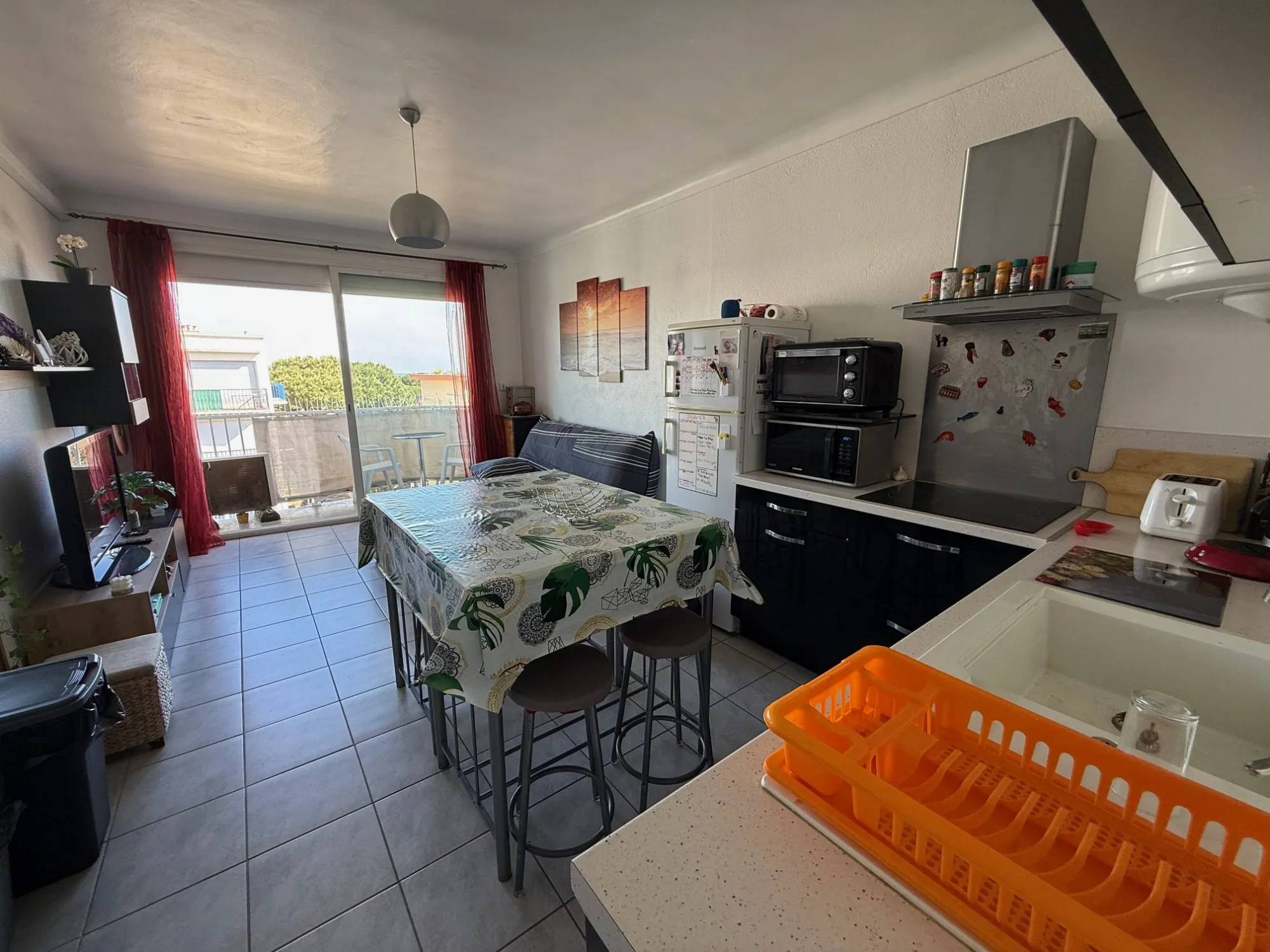 Bel appartement avec vue mer et montagne à Argeles-sur-Mer au 4ème étage 