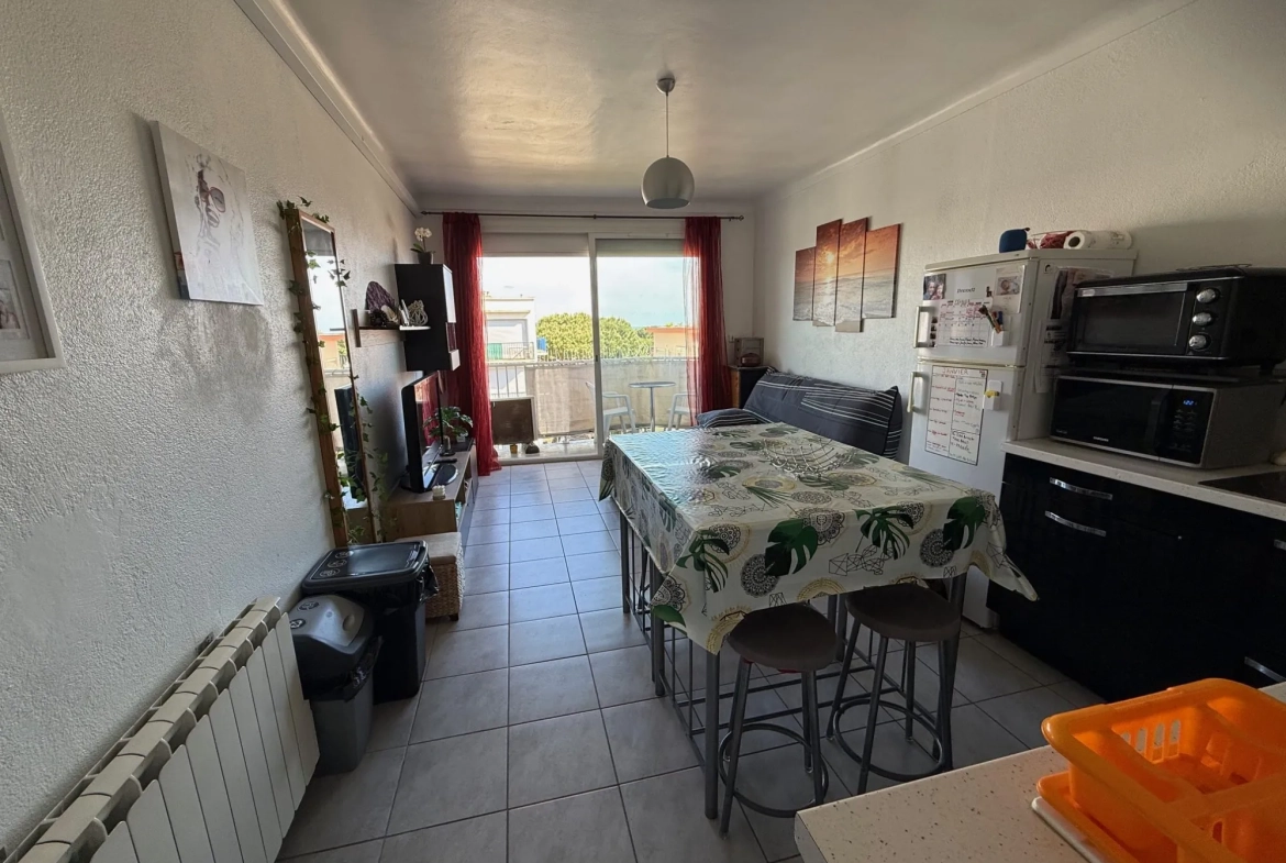 Bel appartement avec vue mer et montagne à Argeles-sur-Mer au 4ème étage 
