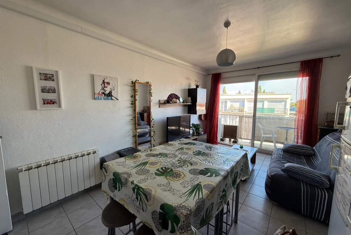 Bel appartement avec vue mer et montagne à Argeles-sur-Mer au 4ème étage 