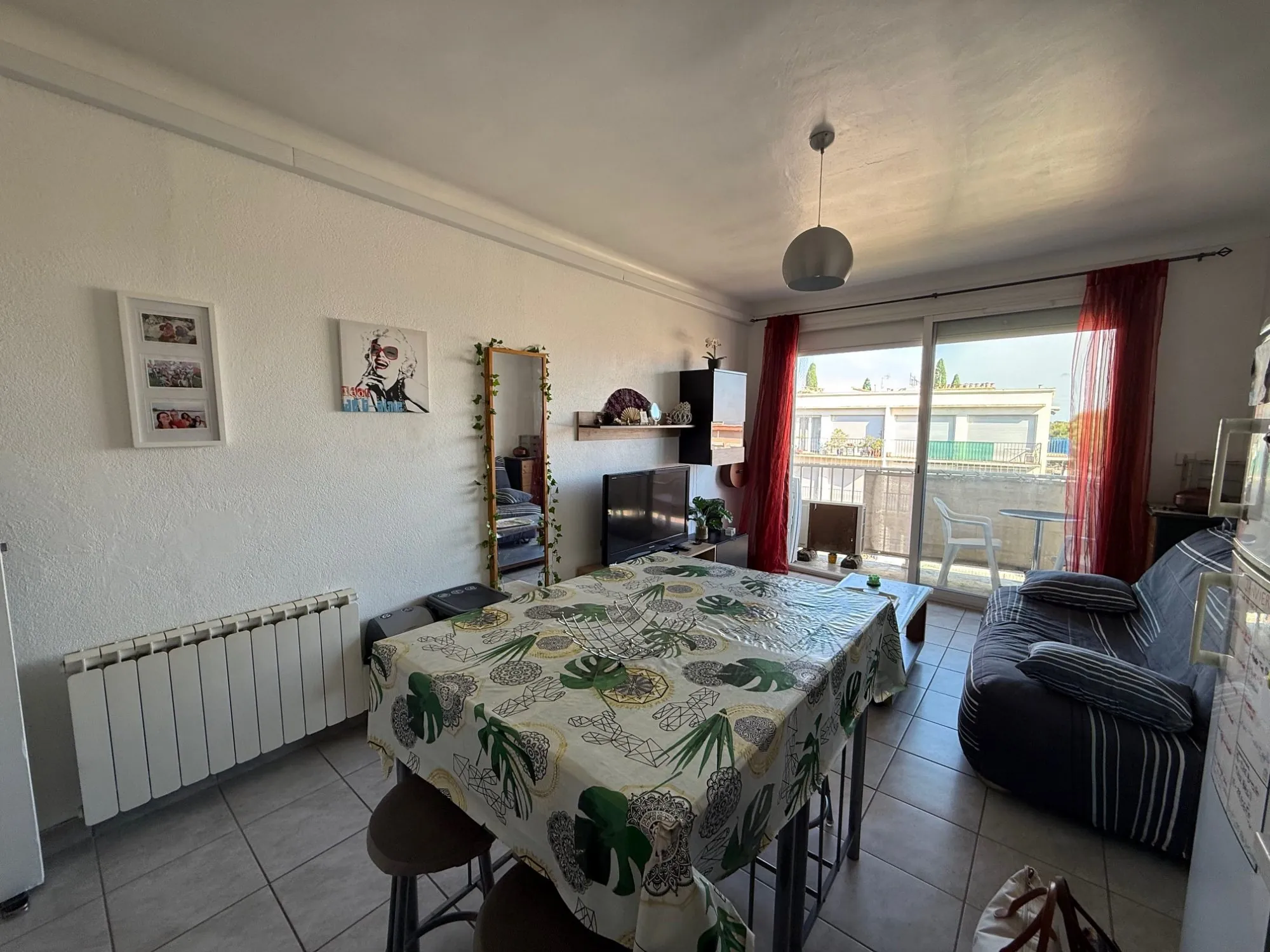 Bel appartement avec vue mer et montagne à Argeles-sur-Mer au 4ème étage 
