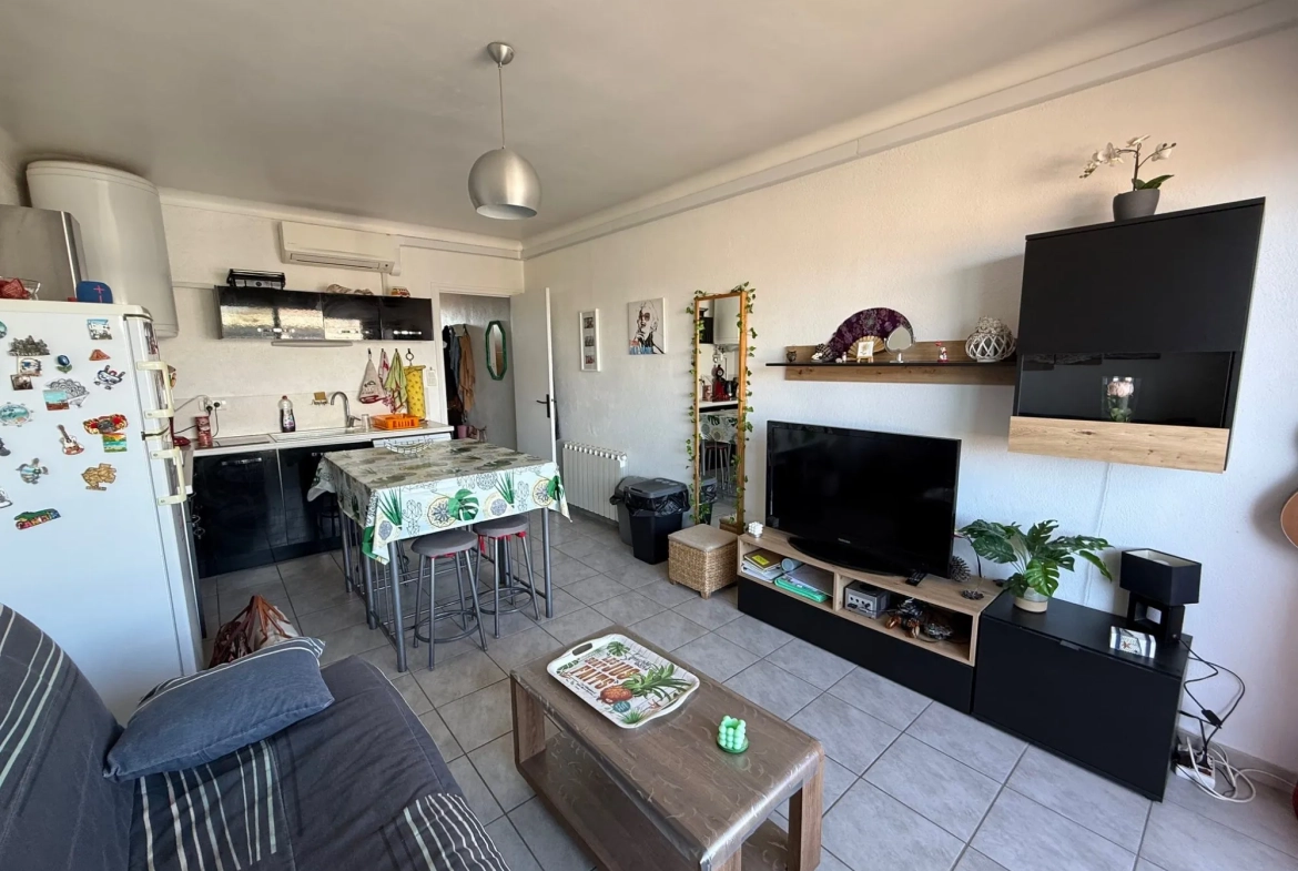 Bel appartement avec vue mer et montagne à Argeles-sur-Mer au 4ème étage 