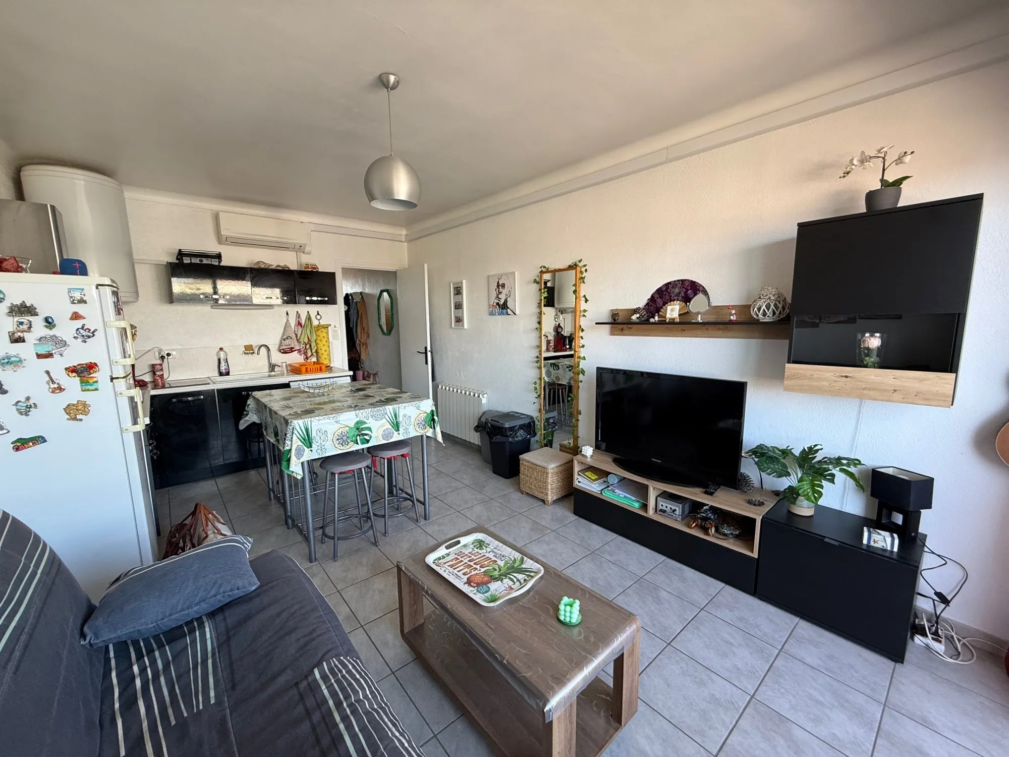 Bel appartement avec vue mer et montagne à Argeles-sur-Mer au 4ème étage 