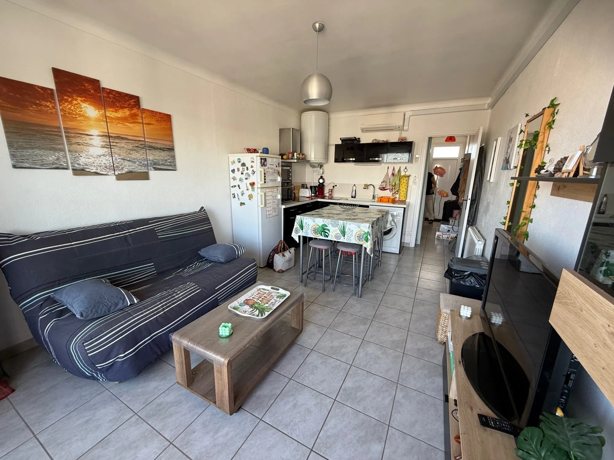 Bel appartement avec vue mer et montagne à Argeles-sur-Mer au 4ème étage 