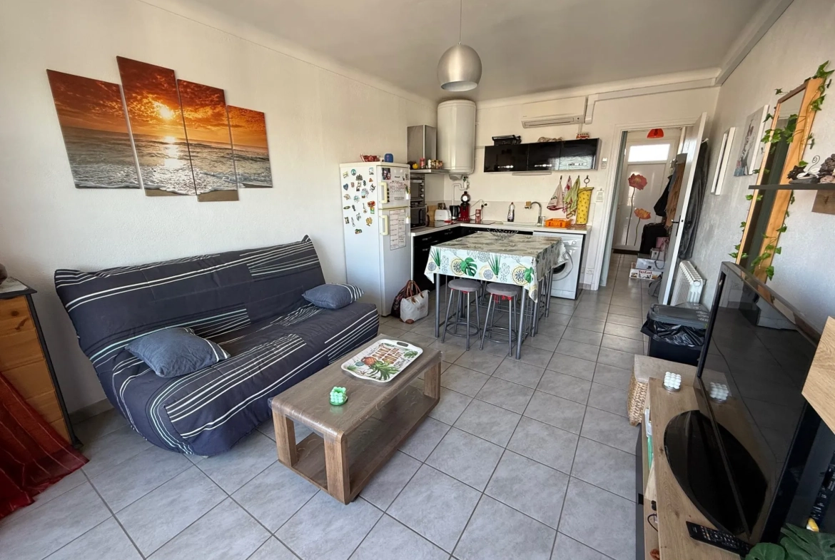 Bel appartement avec vue mer et montagne à Argeles-sur-Mer au 4ème étage 