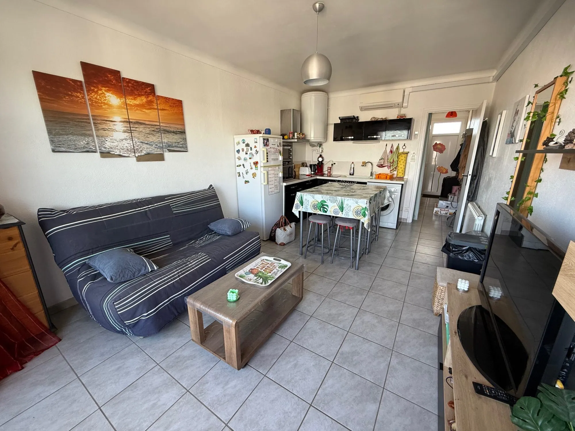 Bel appartement avec vue mer et montagne à Argeles-sur-Mer au 4ème étage 