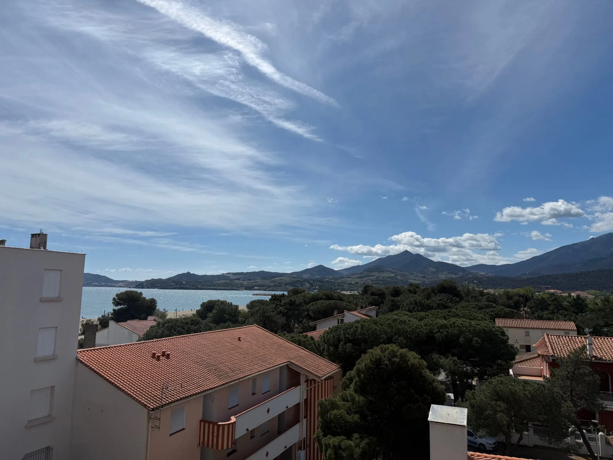 Bel appartement avec vue mer et montagne à Argeles-sur-Mer au 4ème étage 