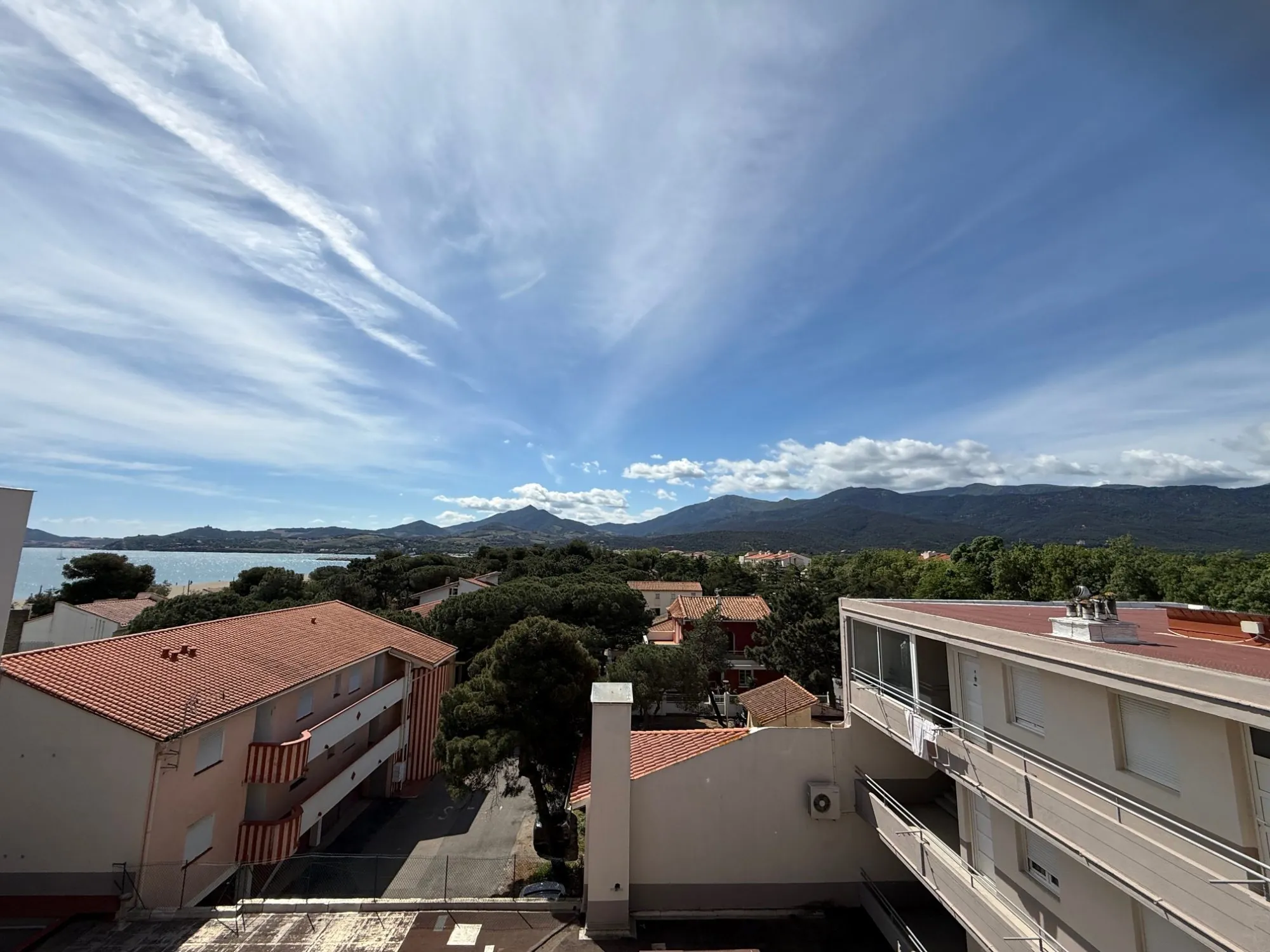 Bel appartement avec vue mer et montagne à Argeles-sur-Mer au 4ème étage 