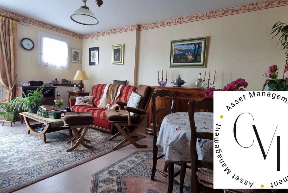 Appartement à vendre à Montmagny avec loggia et parking sécurisé 