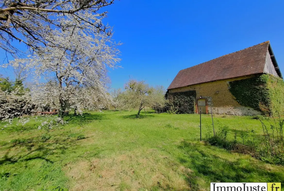 Charmante maison de 81m² avec grange et jardin à Maintenon, proche Paris 