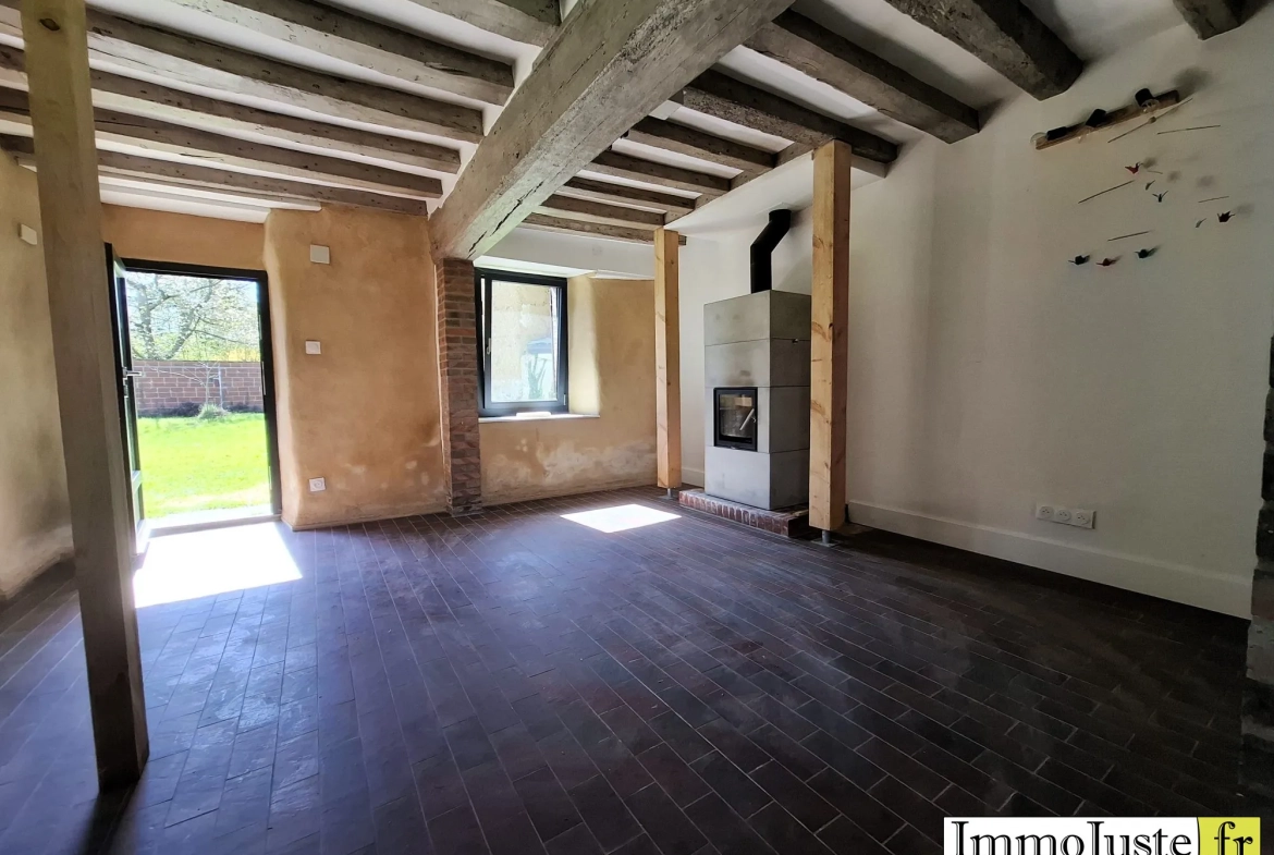 Charmante maison de 81m² avec grange et jardin à Maintenon, proche Paris 