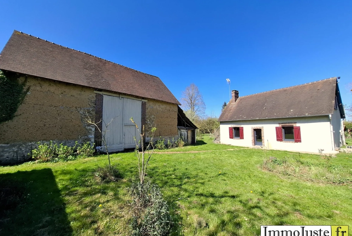 Charmante maison de 81m² avec grange et jardin à Maintenon, proche Paris 