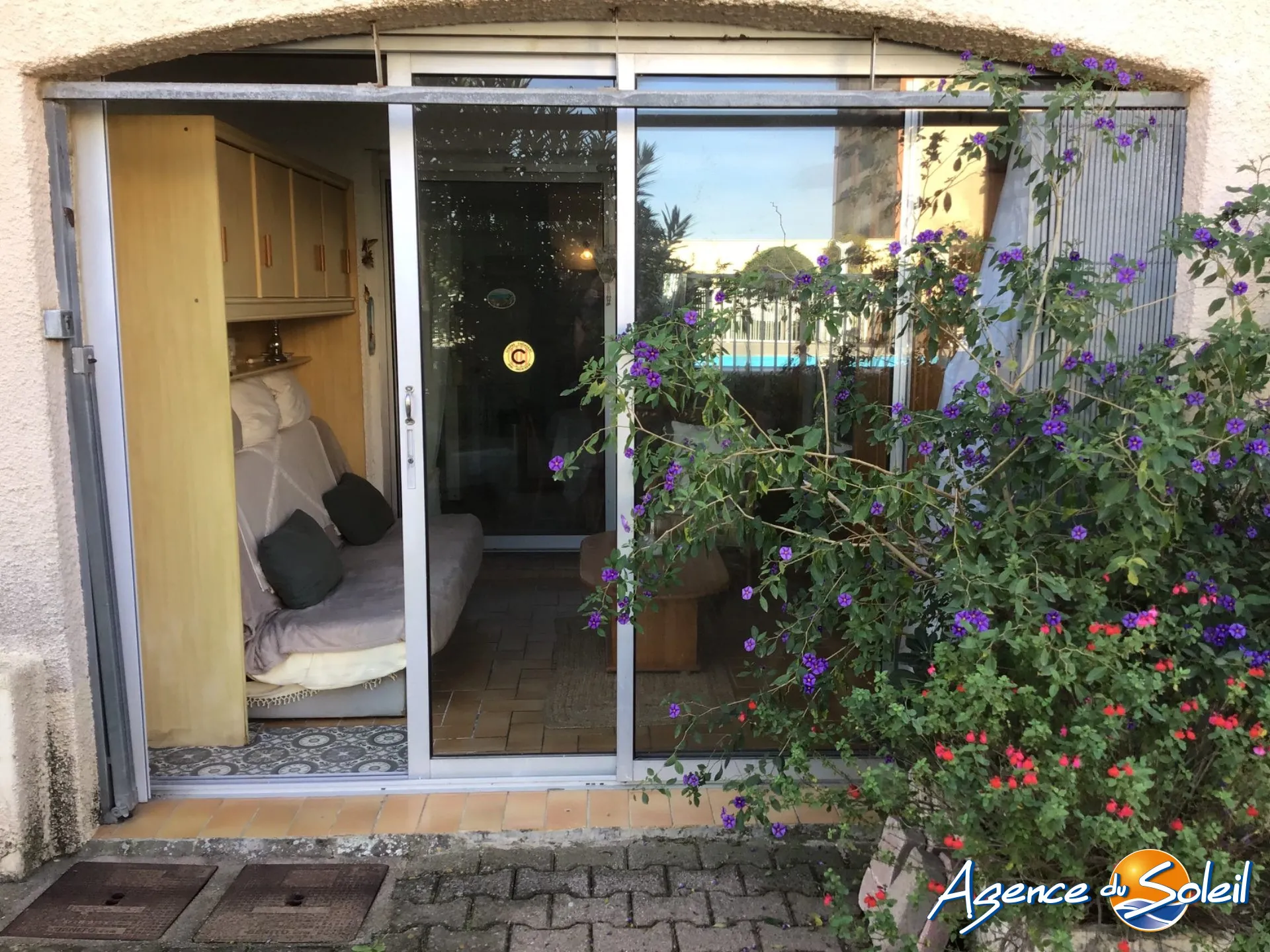 Studio spacieux avec loggia et équipements sportifs à Le Barcarès 