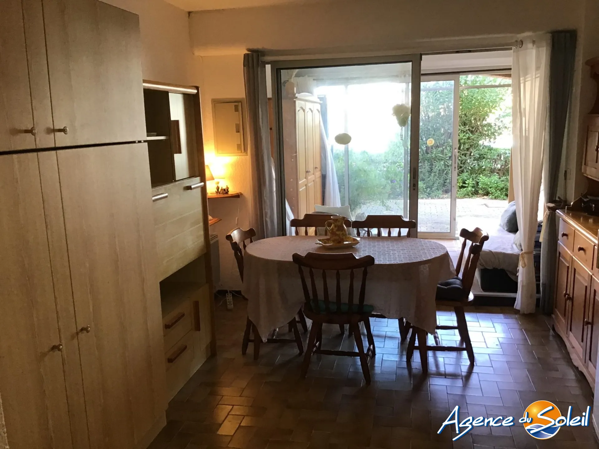 Studio spacieux avec loggia et équipements sportifs à Le Barcarès 