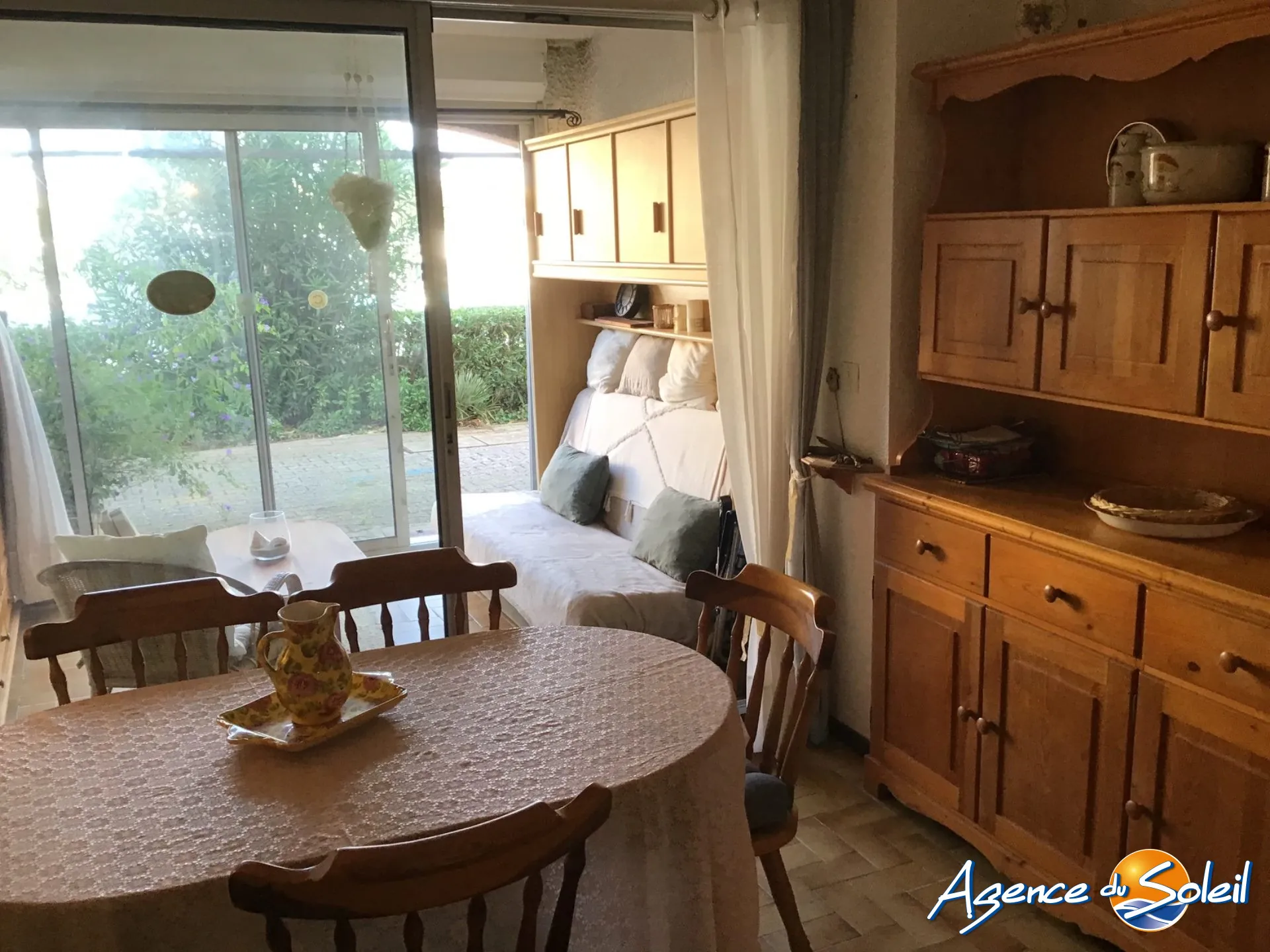 Studio spacieux avec loggia et équipements sportifs à Le Barcarès 