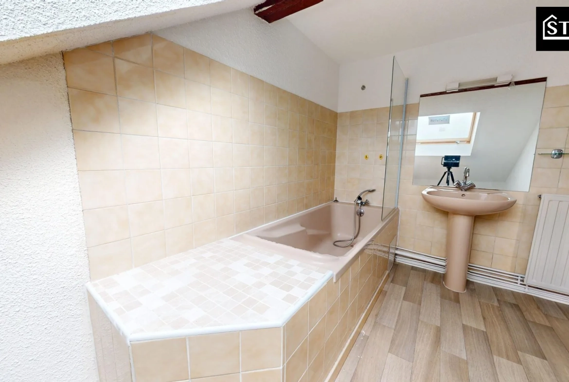 Appartement T3/4 lumineux avec jardin, cave à Belfort - Investissement ou résidence principale 