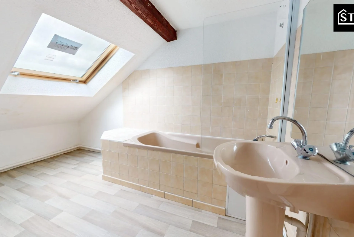 Appartement T3/4 lumineux avec jardin, cave à Belfort - Investissement ou résidence principale 